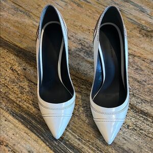 Alexander Wang White Pointed Heels
